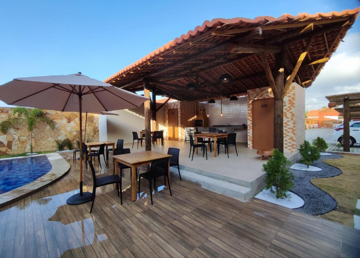 Casa Na Praia Com Piscina Luís Correia Exterior foto
