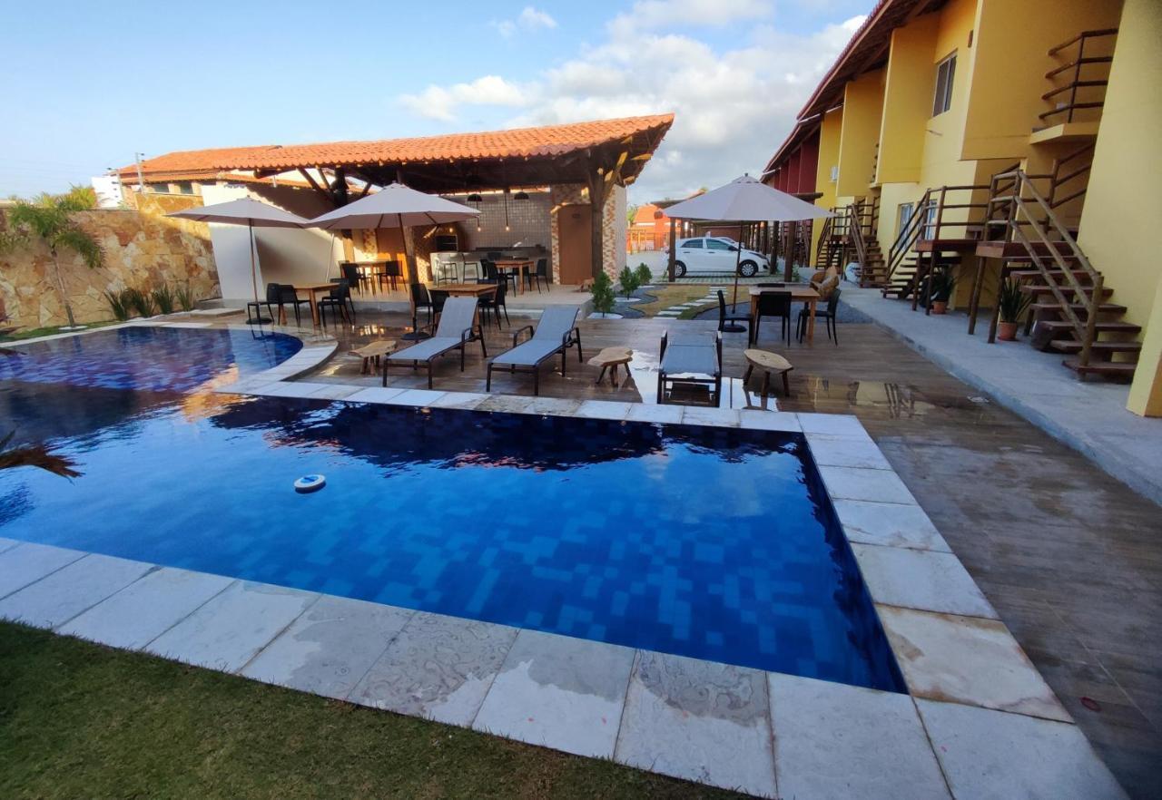 Casa Na Praia Com Piscina Luís Correia Exterior foto
